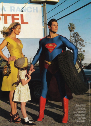Illustration for article titled New Superman Fashion Spread Will Give You The Power Of Projectile Vomit